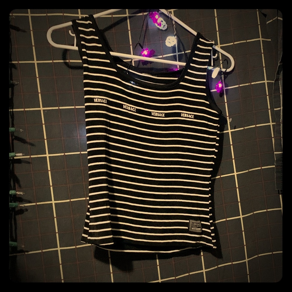 Versace Jeans Couture Striped Tank